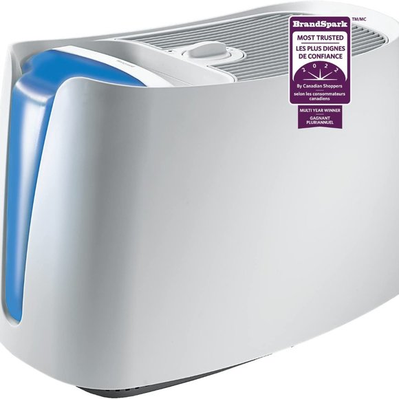 Honeywell HEV355C QuietCare Cool Moisture Humidifier, White, Break Resistant - Picture 2 of 4